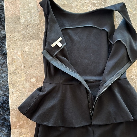 New Banana Republic Black Peplum Dress, Cocktail, Party, Stretch, size 2 - Picture 15 of 15